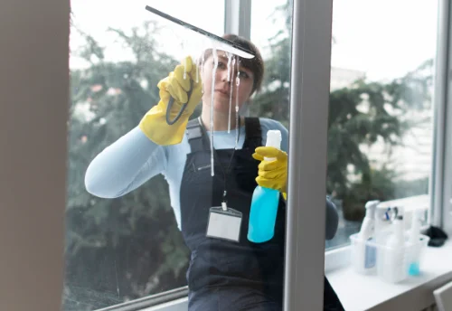 Nettoyage de vitres intérieures et extérieures à Pupillin